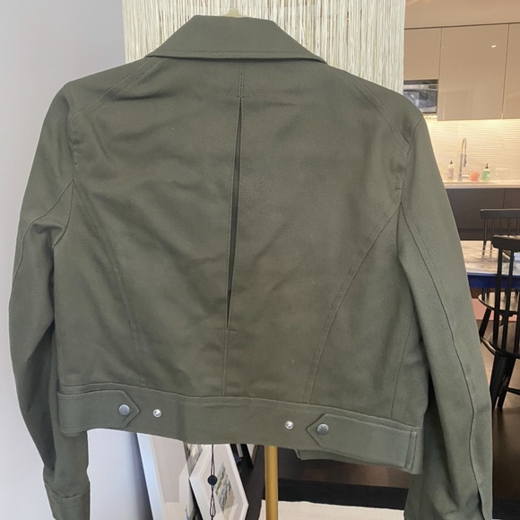 Rag & Bone Pike Jacket, Olive, Size 0 - Picture 5 of 5